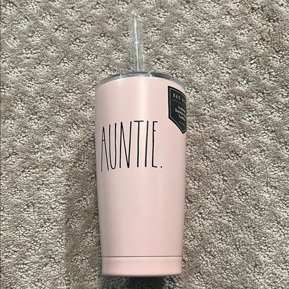 Rae Dunn Other - Rae Dunn Pink 'Auntie' Tumbler